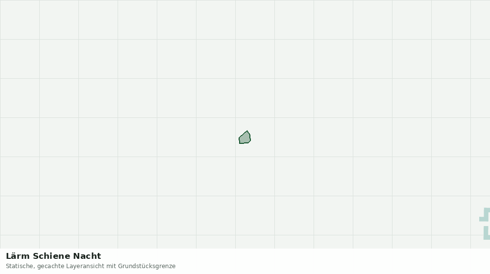 Statische Kartenansicht: Lärm Schiene Nacht