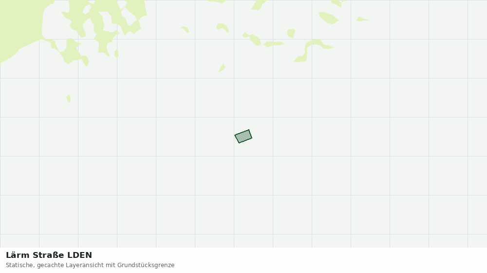 Statische Kartenansicht: Lärm Straße LDEN