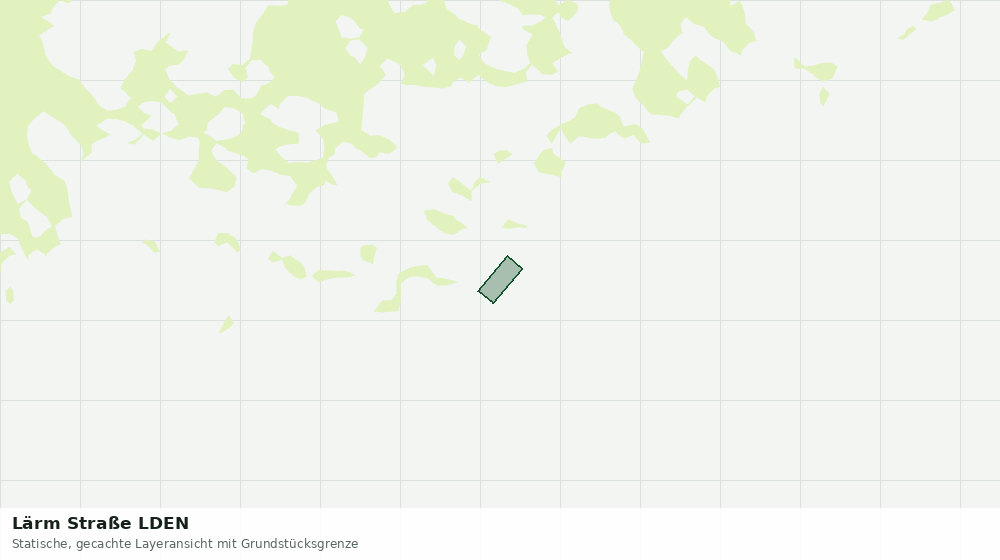 Statische Kartenansicht: Lärm Straße LDEN