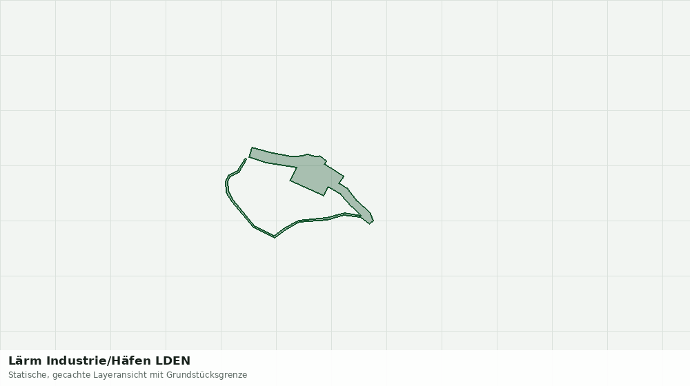 Statische Kartenansicht: Lärm Industrie/Häfen LDEN
