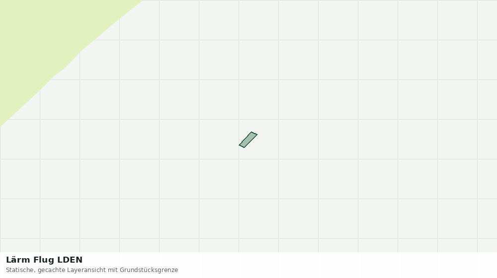 Statische Kartenansicht: Lärm Flug LDEN