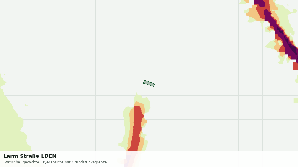 Statische Kartenansicht: Lärm Straße LDEN