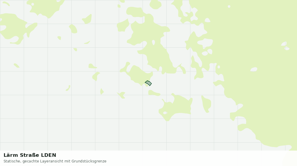 Statische Kartenansicht: Lärm Straße LDEN