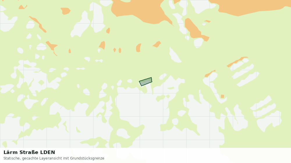 Statische Kartenansicht: Lärm Straße LDEN
