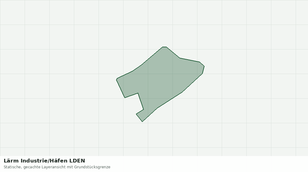 Statische Kartenansicht: Lärm Industrie/Häfen LDEN