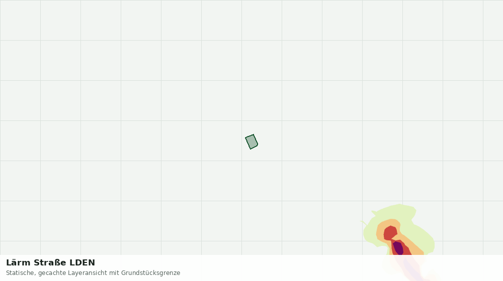 Statische Kartenansicht: Lärm Straße LDEN