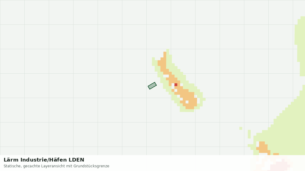 Statische Kartenansicht: Lärm Industrie/Häfen LDEN