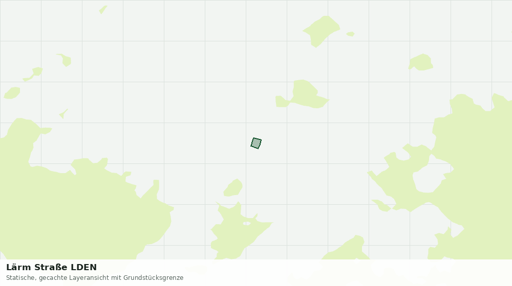 Statische Kartenansicht: Lärm Straße LDEN
