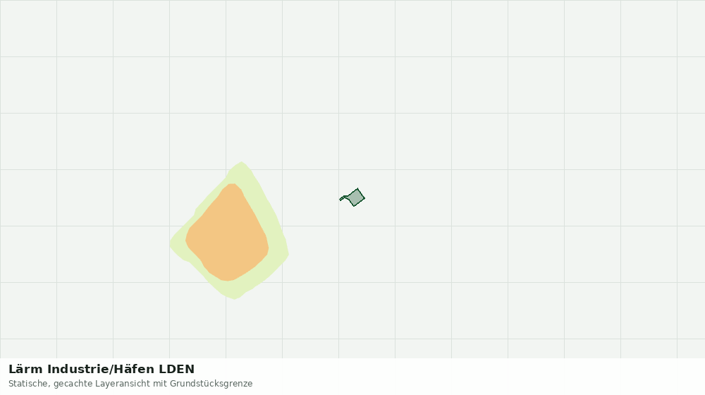 Statische Kartenansicht: Lärm Industrie/Häfen LDEN