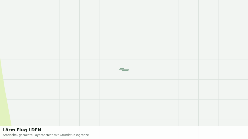Statische Kartenansicht: Lärm Flug LDEN