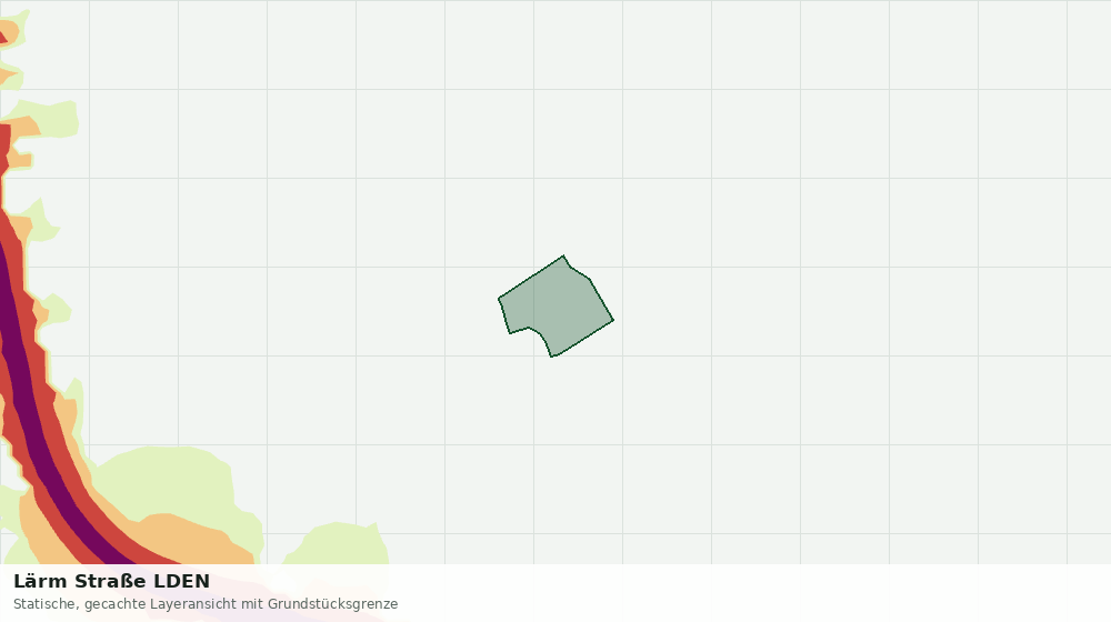 Statische Kartenansicht: Lärm Straße LDEN