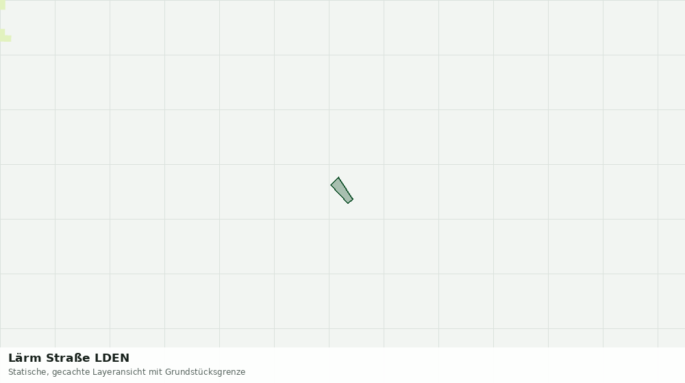 Statische Kartenansicht: Lärm Straße LDEN