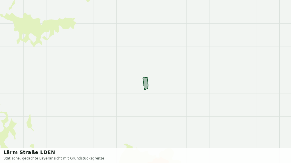 Statische Kartenansicht: Lärm Straße LDEN