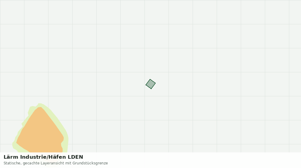 Statische Kartenansicht: Lärm Industrie/Häfen LDEN