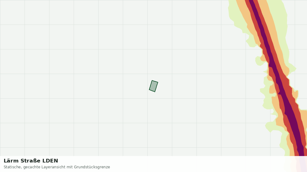 Statische Kartenansicht: Lärm Straße LDEN