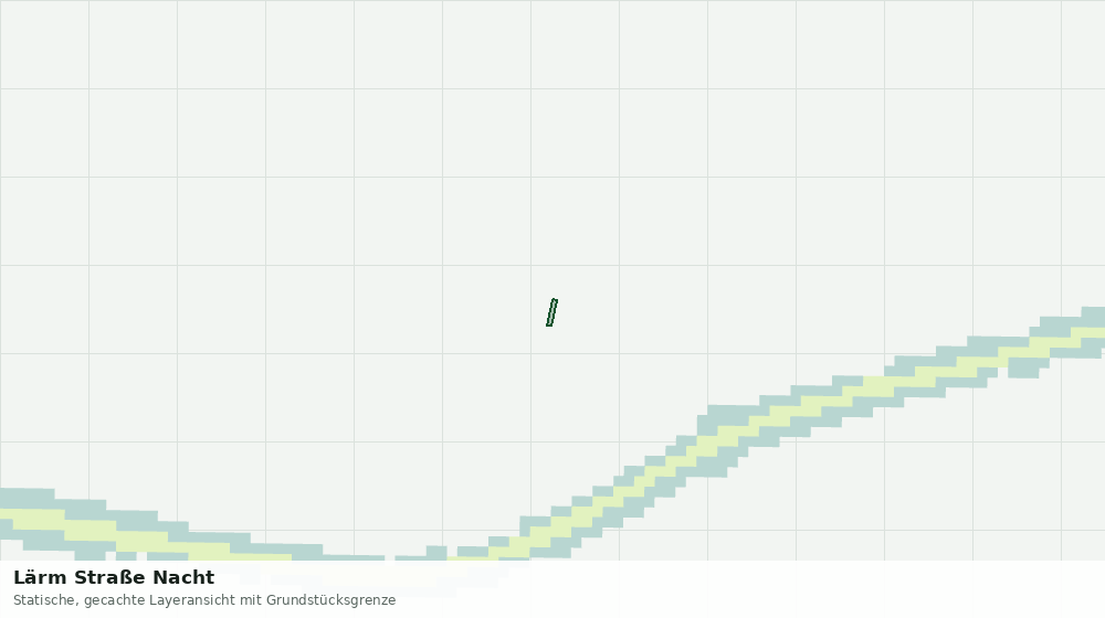 Statische Kartenansicht: Lärm Straße Nacht