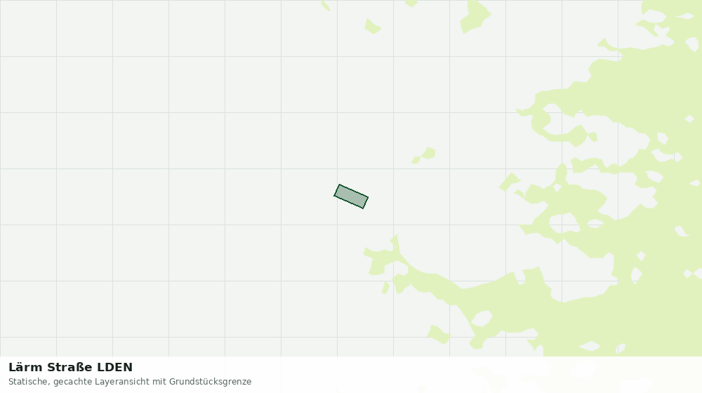 Statische Kartenansicht: Lärm Straße LDEN