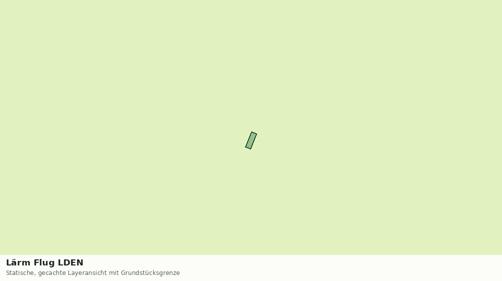 Statische Kartenansicht: Lärm Flug LDEN