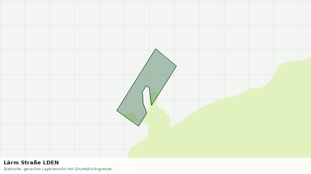 Statische Kartenansicht: Lärm Straße LDEN