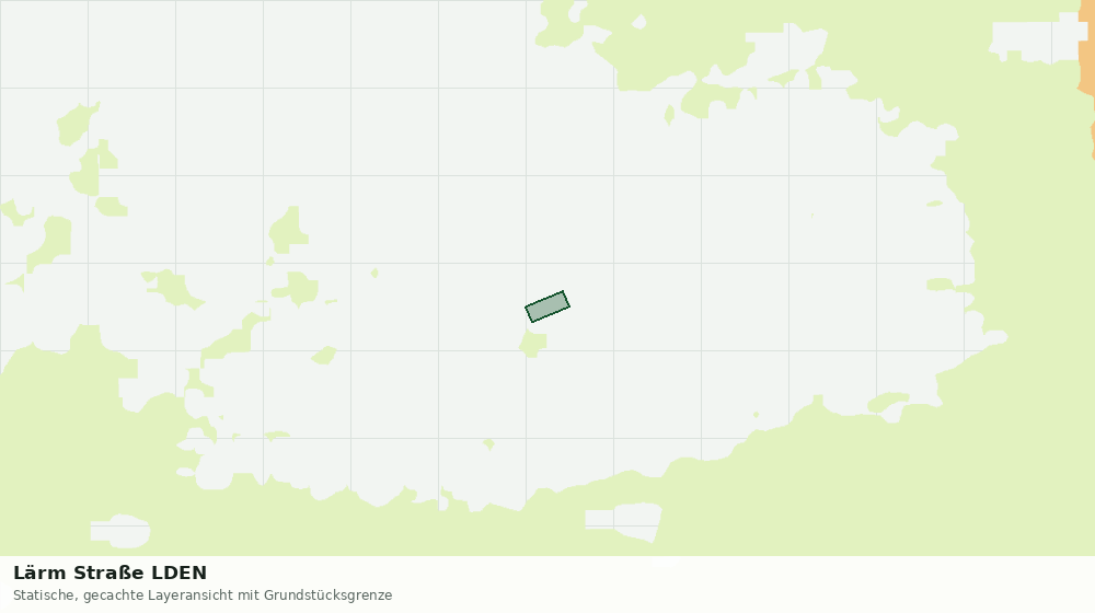Statische Kartenansicht: Lärm Straße LDEN