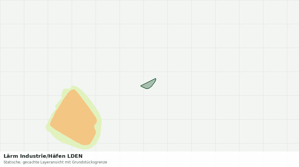 Statische Kartenansicht: Lärm Industrie/Häfen LDEN