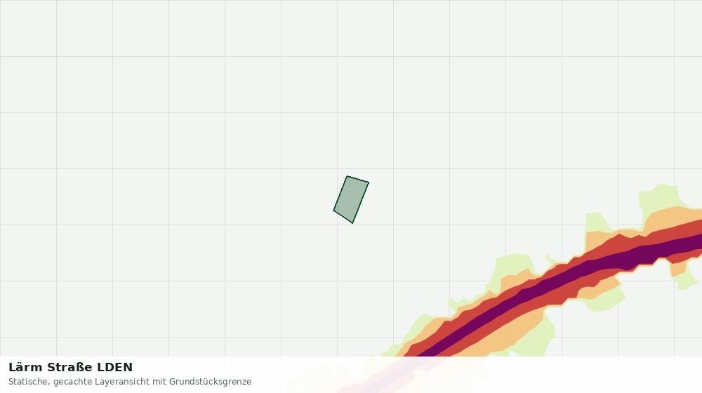 Statische Kartenansicht: Lärm Straße LDEN