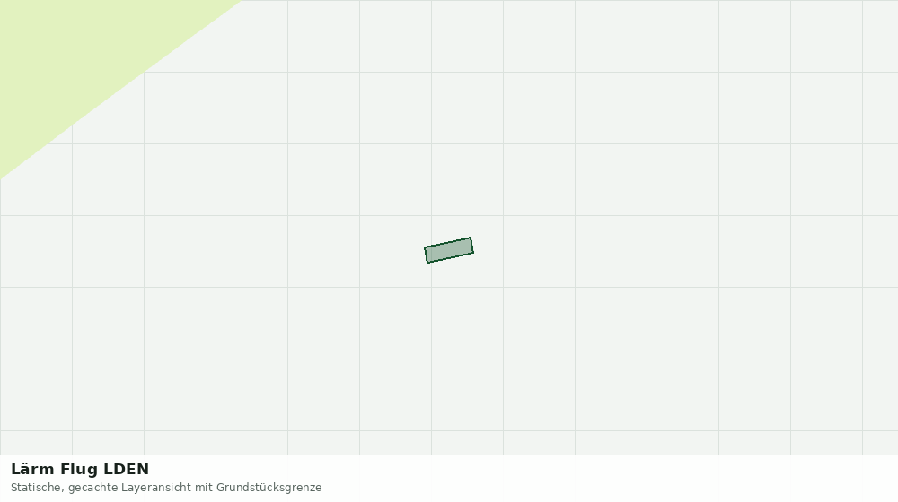 Statische Kartenansicht: Lärm Flug LDEN