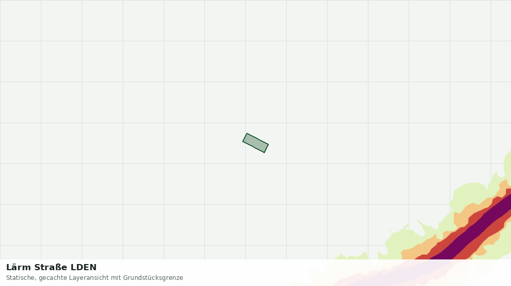 Statische Kartenansicht: Lärm Straße LDEN