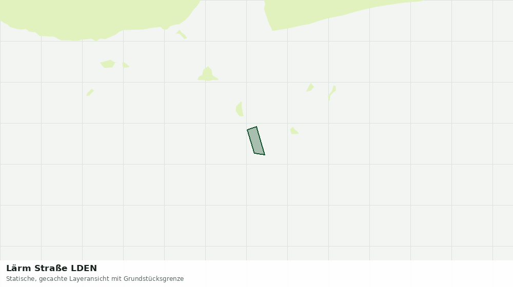 Statische Kartenansicht: Lärm Straße LDEN