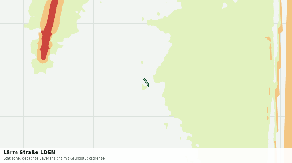 Statische Kartenansicht: Lärm Straße LDEN