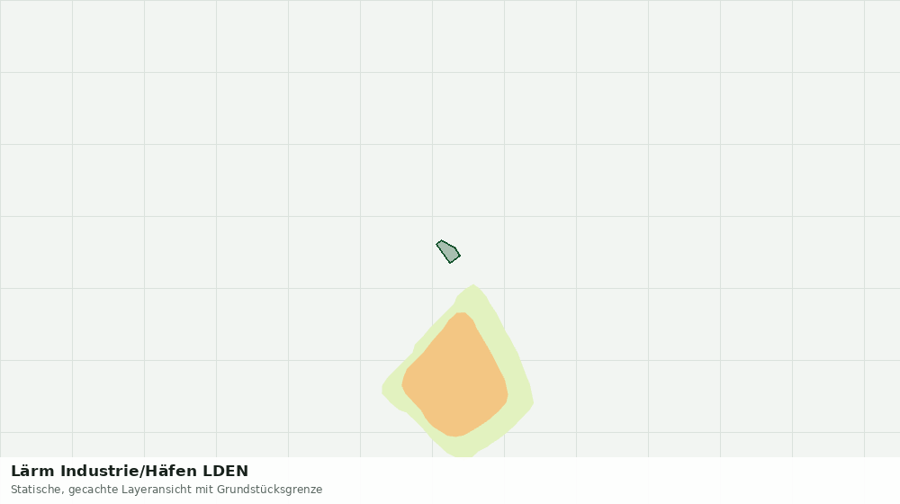 Statische Kartenansicht: Lärm Industrie/Häfen LDEN