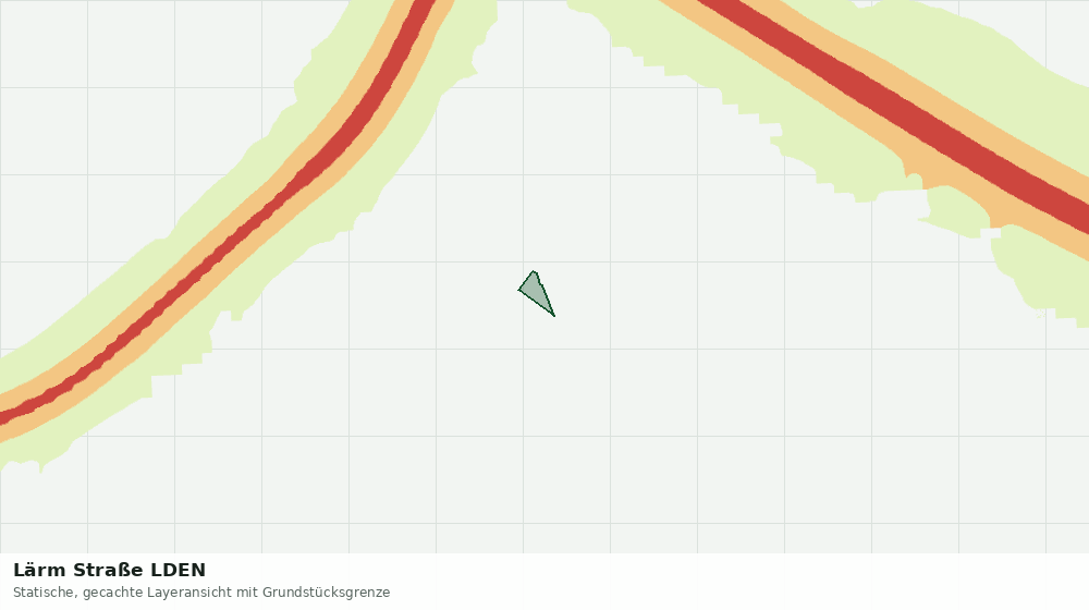 Statische Kartenansicht: Lärm Straße LDEN