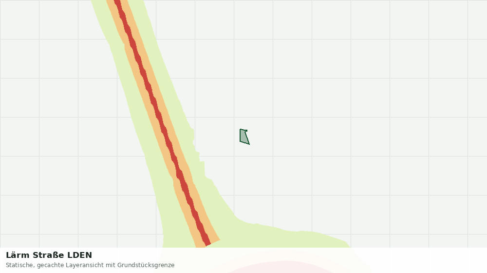 Statische Kartenansicht: Lärm Straße LDEN