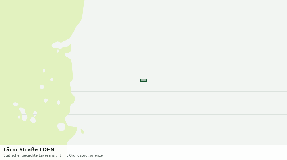 Statische Kartenansicht: Lärm Straße LDEN