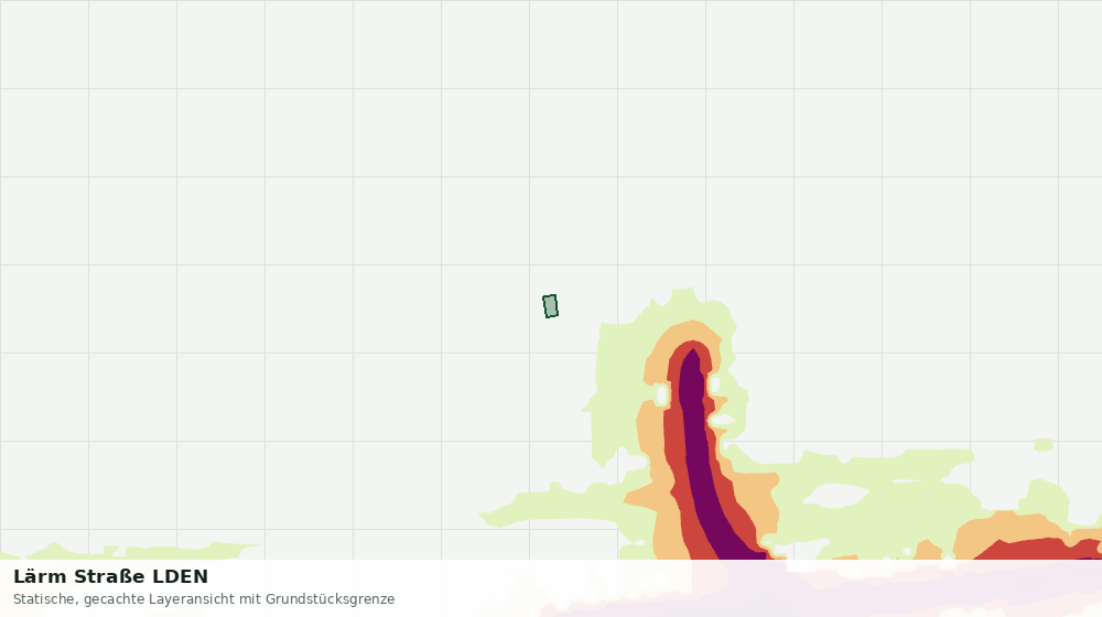 Statische Kartenansicht: Lärm Straße LDEN