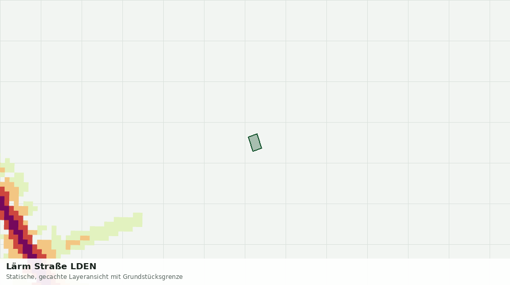 Statische Kartenansicht: Lärm Straße LDEN
