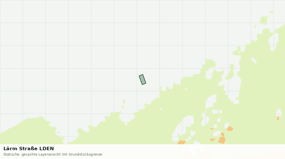 Statische Kartenansicht: Lärm Straße LDEN