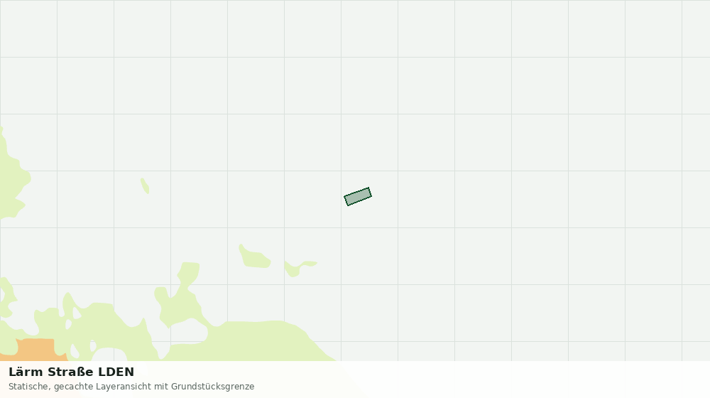 Statische Kartenansicht: Lärm Straße LDEN