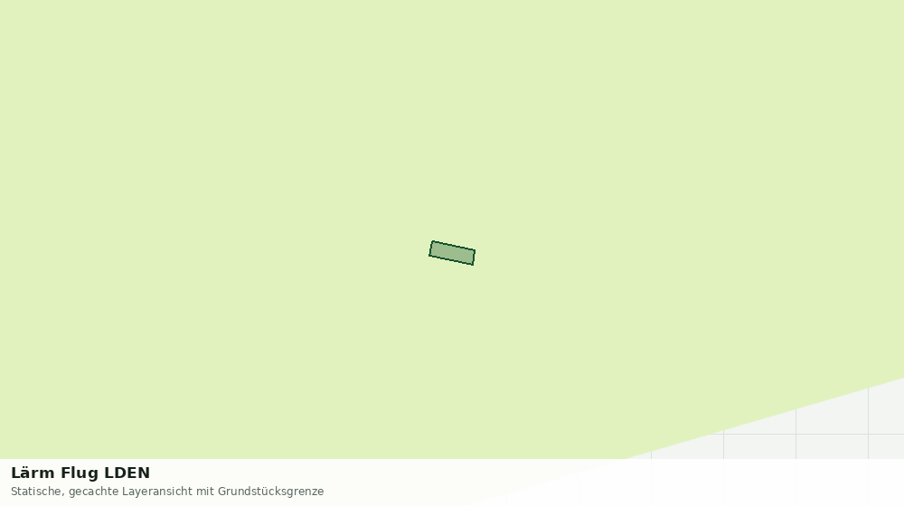 Statische Kartenansicht: Lärm Flug LDEN
