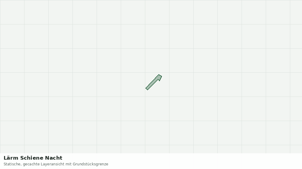 Statische Kartenansicht: Lärm Schiene Nacht