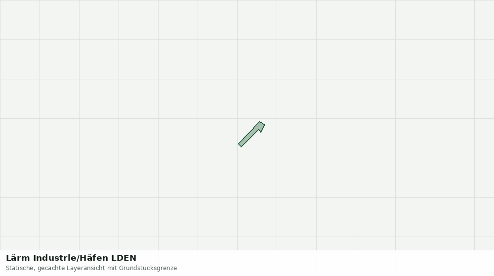Statische Kartenansicht: Lärm Industrie/Häfen LDEN