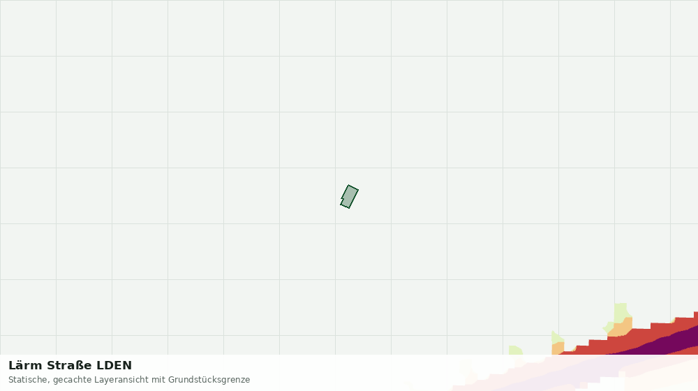 Statische Kartenansicht: Lärm Straße LDEN
