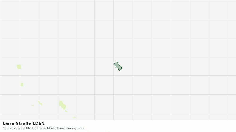 Statische Kartenansicht: Lärm Straße LDEN