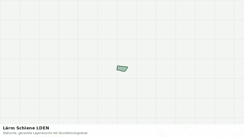 Statische Kartenansicht: Lärm Schiene LDEN