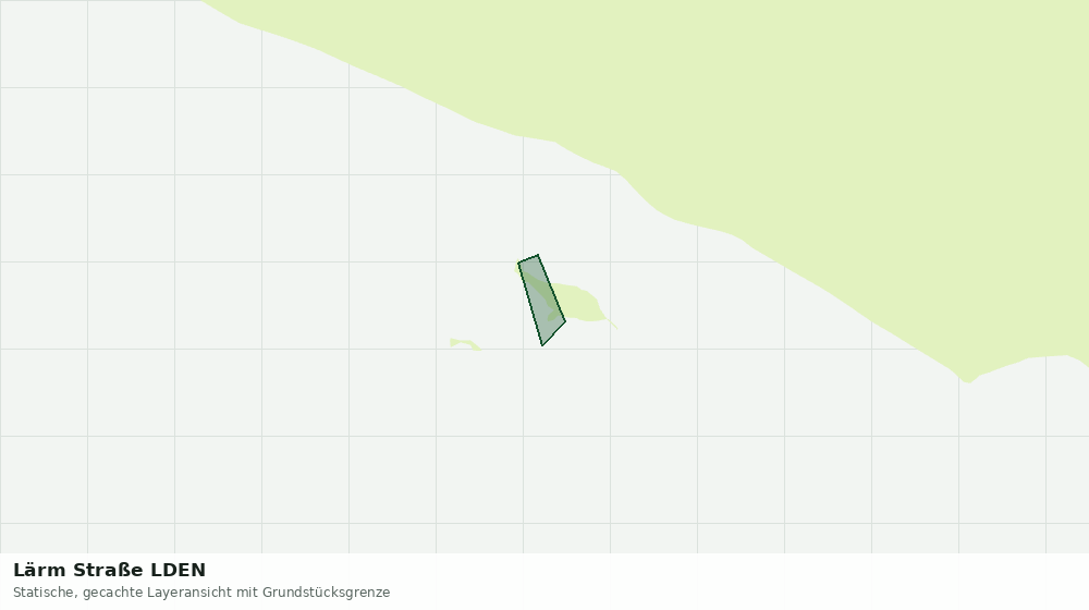 Statische Kartenansicht: Lärm Straße LDEN