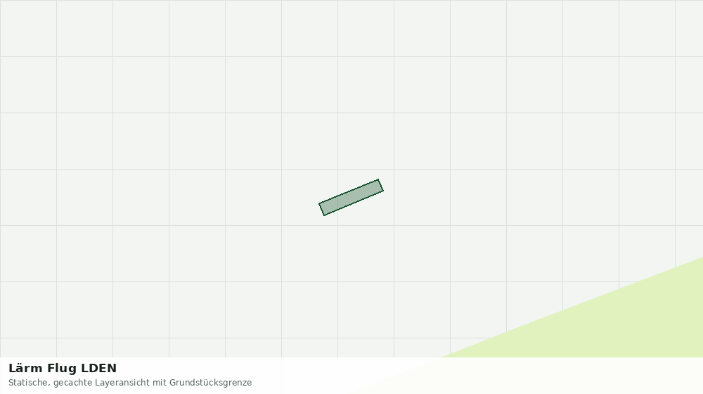 Statische Kartenansicht: Lärm Flug LDEN