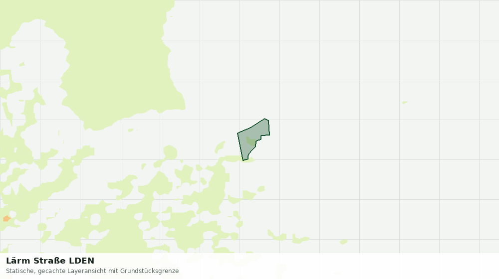 Statische Kartenansicht: Lärm Straße LDEN