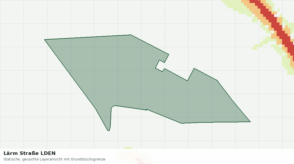 Statische Kartenansicht: Lärm Straße LDEN