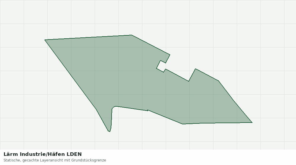 Statische Kartenansicht: Lärm Industrie/Häfen LDEN