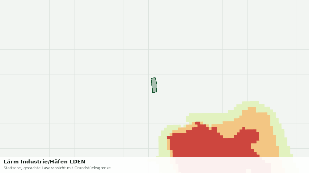Statische Kartenansicht: Lärm Industrie/Häfen LDEN